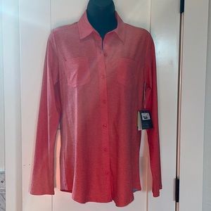 Eddie Bauer long sleeve beyond shirt Small. NWT